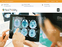 Tablet Screenshot of healmobility.com